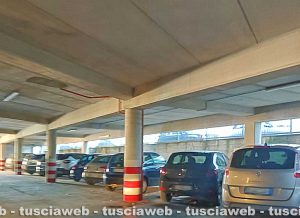 Viterbo - Le foto scattate al parcheggio della cittadella