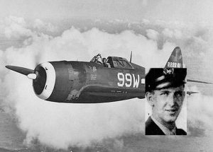 Un P-47 - Nel riquadro Don Norman Mulkey 3