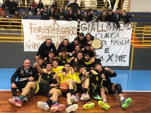 Under 19 del Basket Pegaso Tarquinia