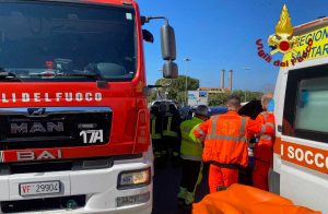 Civitavecchia - Frontale su via Terme di Traiano