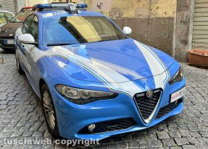 Viterbo - La polizia in centro