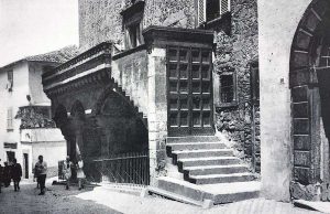 Viterbo - Palazzo Mazzatosta nel 1936