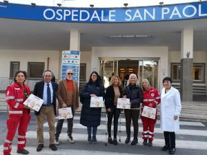 Civitavecchia - Il sindaco Tedesco all'ospedale San Paolo