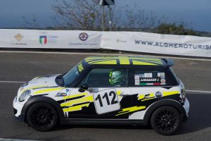 Leonardo Leonardi in pista