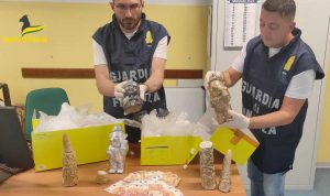 Milano - La droga sequestrata