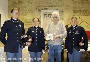 La Scuola sottufficiali dell’esercito (Sse) in visita alla redazione di Tusciaweb