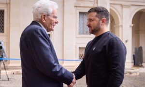 Mattarella e Zelensky