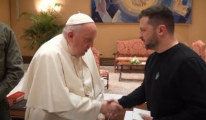 Papa Francesco incontra Zelensky