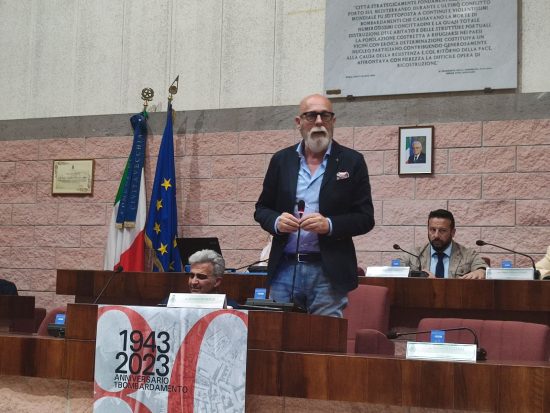Il sindaco Ernesto Tedesco