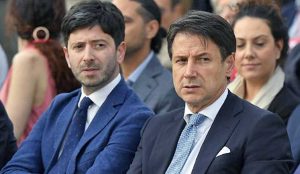 Roberto Speranza e Giuseppe Conte