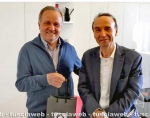 Roberto Benigni a Vetralla