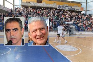 Sport - Pallacanestro - Stella azzurra - Il PalaMalè festeggia la promozione - Nei riquadri: Ricci e Meroi