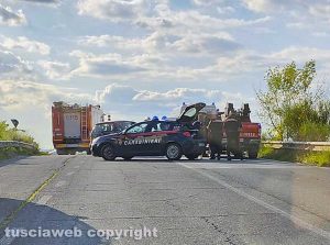Civita Castellana - Incidente in via Corchiano