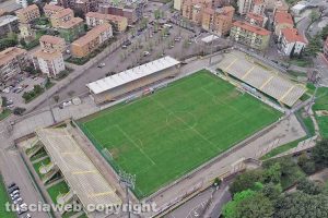 Sport - Calcio - Lo stadio Rocchi visto dall'alto