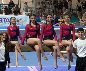 Il campionato nazionale Libertas di ginnastica artistica a Cesenatico