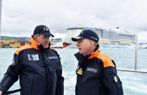 Civitavecchia - Il prefetto Antonio Cananà in visita alla direzione marittima