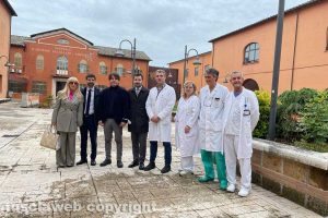 Civita Castellana - Bianconi e Sabatini in visita all'Andosilla