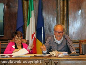 Viterbo - Comune - Prima commissione - Il presidente Gioiosi