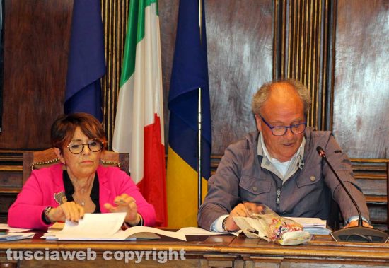 Viterbo - Comune - Prima commissione - Il presidente Gioiosi