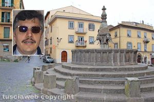 Viterbo - San Faustino - Nel riquadro: Michele Ranucci