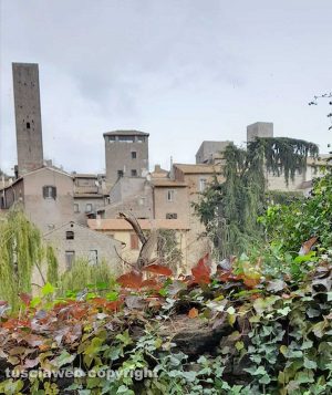 Veduta di San Pellegrino da via delle Caprarecce
