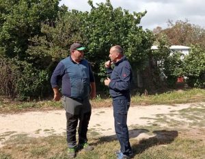 Tarquinia - Lavori su strade degli orti di Voltone