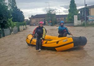 Alluvione Emilia Romagna - La protezione civile della regione Lazio in soccorso