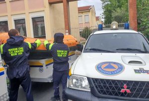 Alluvione Emilia Romagna - La protezione civile della regione Lazio in partenza per Cervia
