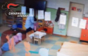 Maltrattamenti all'asilo - La maestra in aula
