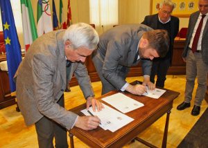 Viterbo - Provincia Viola e Romoli firmano il protocollo
