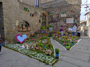 Villa Rosa a Viterbo in festa