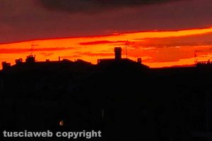 Viterbo - Tramonto a Santa Barbara