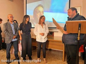 Sutri - La famiglia di Omar Neffati, il padre Aoun, la madre Najoua e la sorella Nermin
