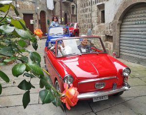 Viterbo - Bagnaia - La sfilata di 500 per le vie del centro storico