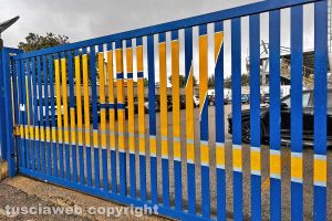 Sport - Calcio - Viterbese - Il cancello dello stadio Rocchi