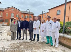 Civita Castellana - La visita all'ospedale