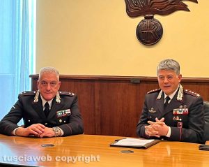Viterbo - Il congedo del comandante Maurizio Iannaccone