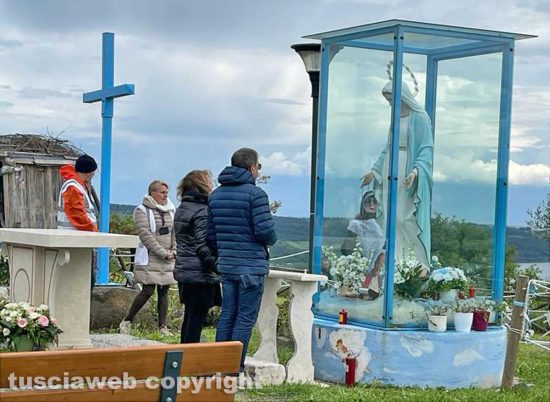 Madonna di Trevignano - La sedicente veggente Gisella Cardia