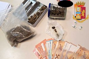 Nepi - Polizia - La droga sequestrata