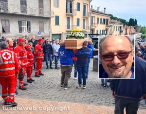 Tuscania - I funerali di Massimo Pierantozzi