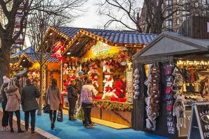 Un mercatino di Natale