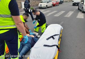 Viterbo - Pedone investito in via Cattaneo
