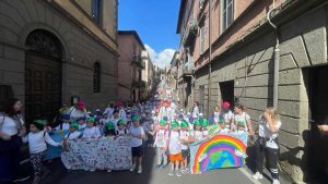 Giovani e colori a Vignanello