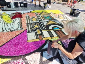Bolsena - L'infiorata del Corpus domini