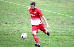 Civitavecchia - Il difensore Gian Marco Carta