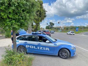 Viterbo - I controlli della polizia