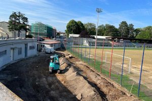 Sport - Calcio - Flaminia - I lavori al Madami