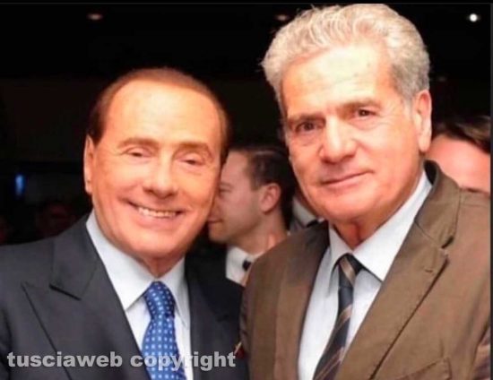 Giovanni Arena con silvio Berlusconi