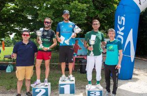 Sport - Atletica - Il podio della Corri Orte maschile