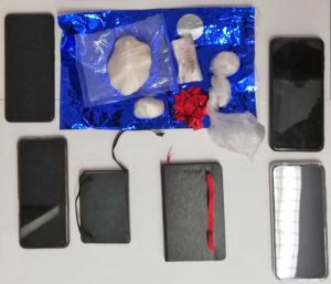 Civitavecchia - La droga sequestrata